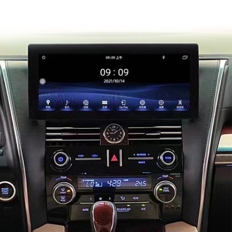 Toyota Alphard 2015-2021 এর জন্য 12.3 ইঞ্চি মাল্টিমিডিয়া কার স্টেরিও হেড ইউনিট PX6 Android10
