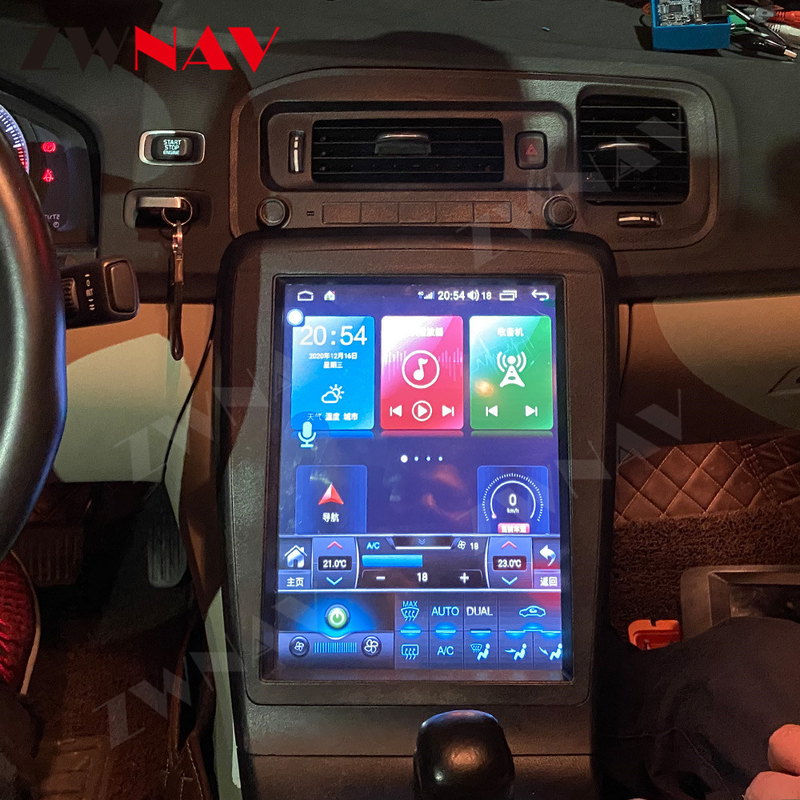 Android Volvo Auto Stereo S60 V60 2011-2018 Car GPS নেভিগেশন মাল্টিমিডিয়া প্লেয়ার
