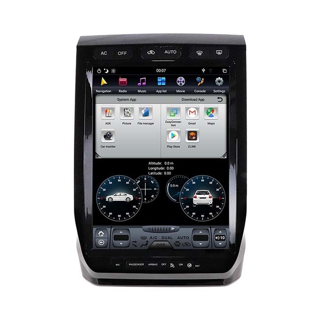 4G সিম ওয়াইফাই Ford Sat Nav DVD 128GB Android Car Stereo 1920*1080 13.3inch