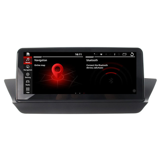 256GB 10.25 ইঞ্চি X1 CIL BMW Sat Nav Android 10 Car GPS CD Player
